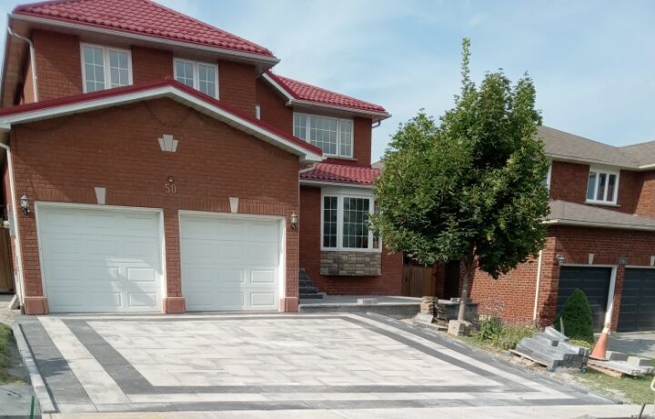 Interlocking Driveway in East Gwillimbury Ontario