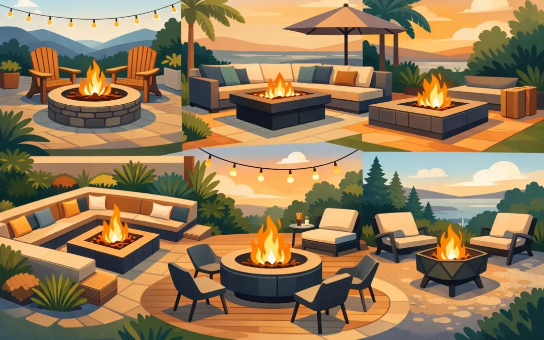 10 Fire Pit Patio Ideas That Work