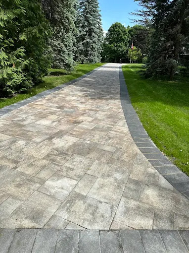 Interlock Driveway Installation Project 