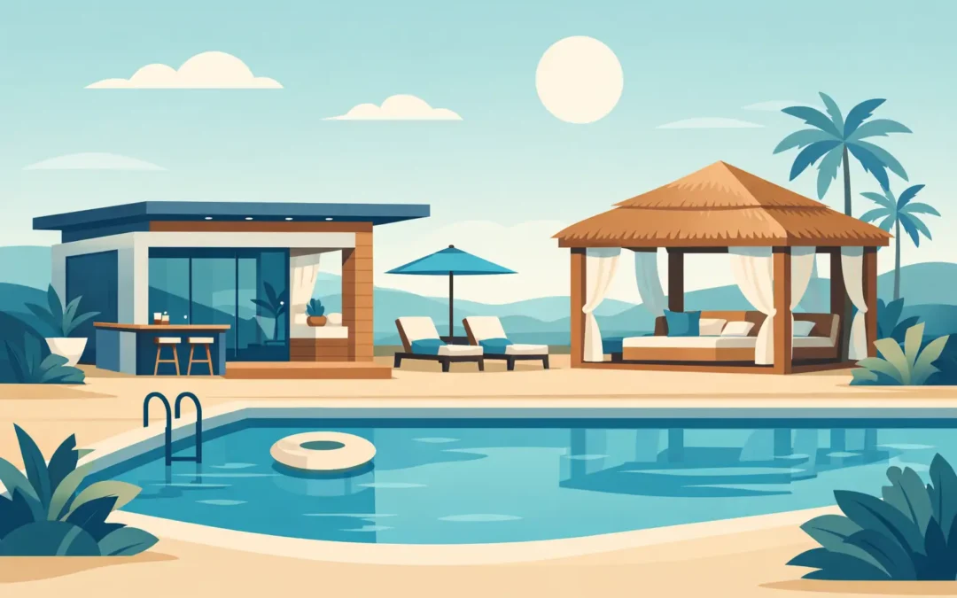 Cabanas and Pool Houses That Work