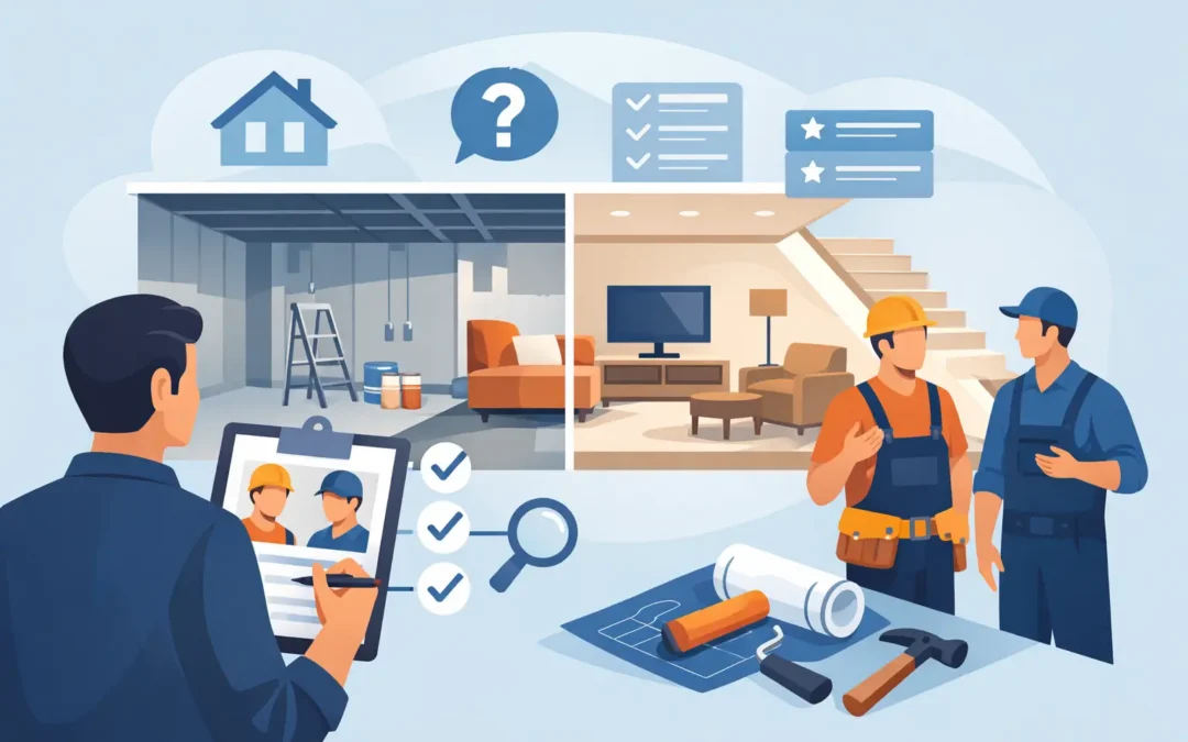 Choosing a Basement Refinishing Contractor