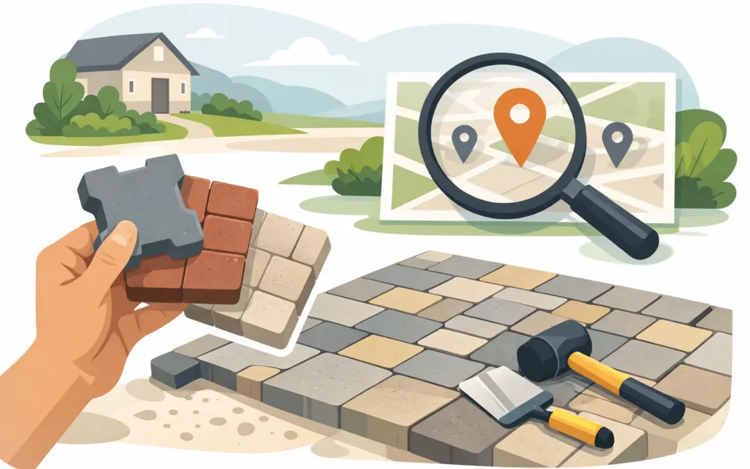 How to Choose Interlocking Pavers Near Me