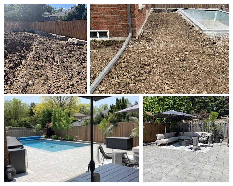 Vinyl Pool Build in Newmarket Vinyl Pool Build in Newmarket