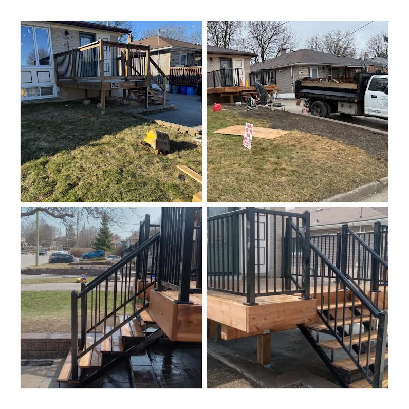 Front Porch Installation in Newmarket, ON