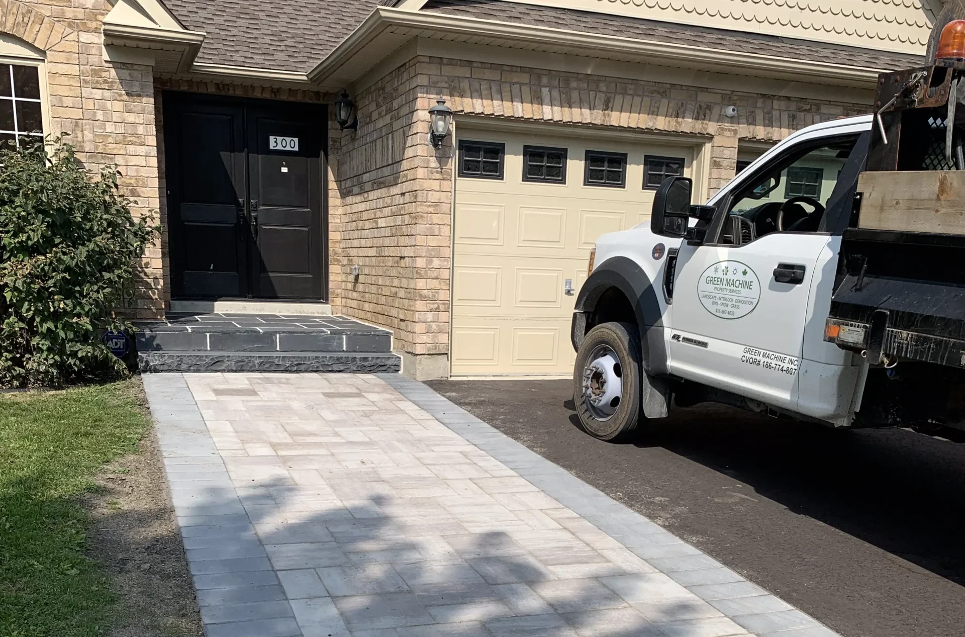 Interlocking Walkway Installation