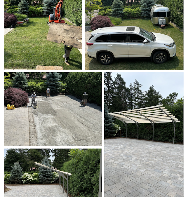 Interlocking Paver Driveway in Richmond Hill, ON