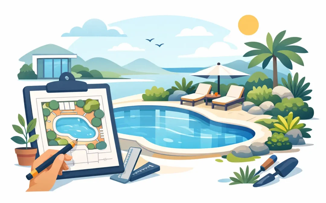 How to Plan Pool Landscaping Properly