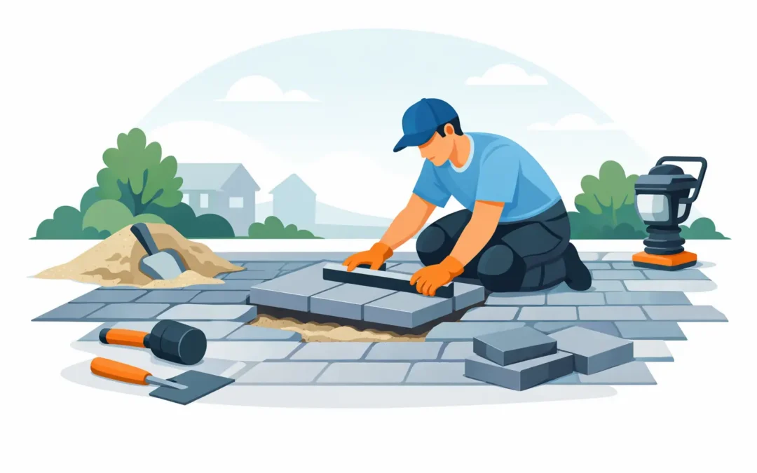How to Repair Sunken Interlock Properly