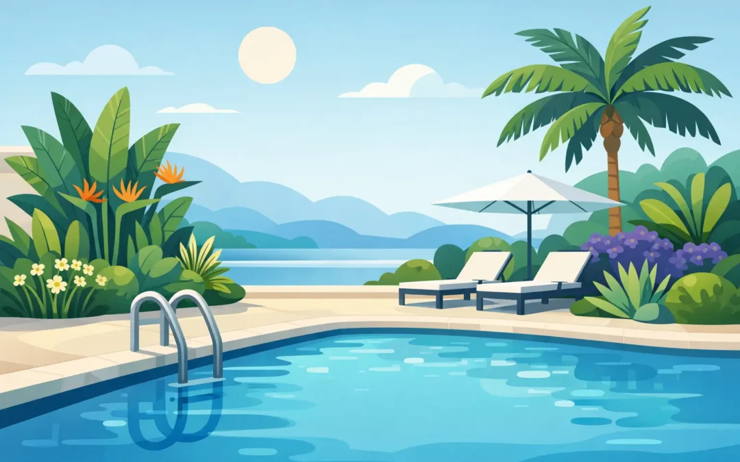 10 Best Plants Around Swimming Pools