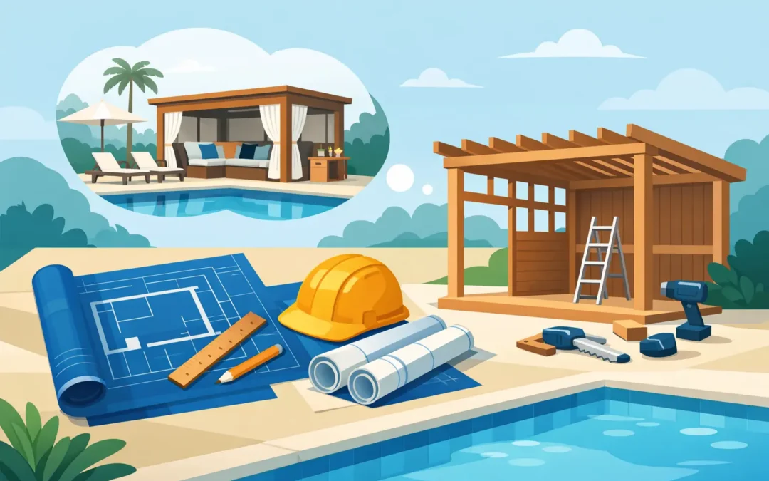 How to Build Pool Cabana the Right Way