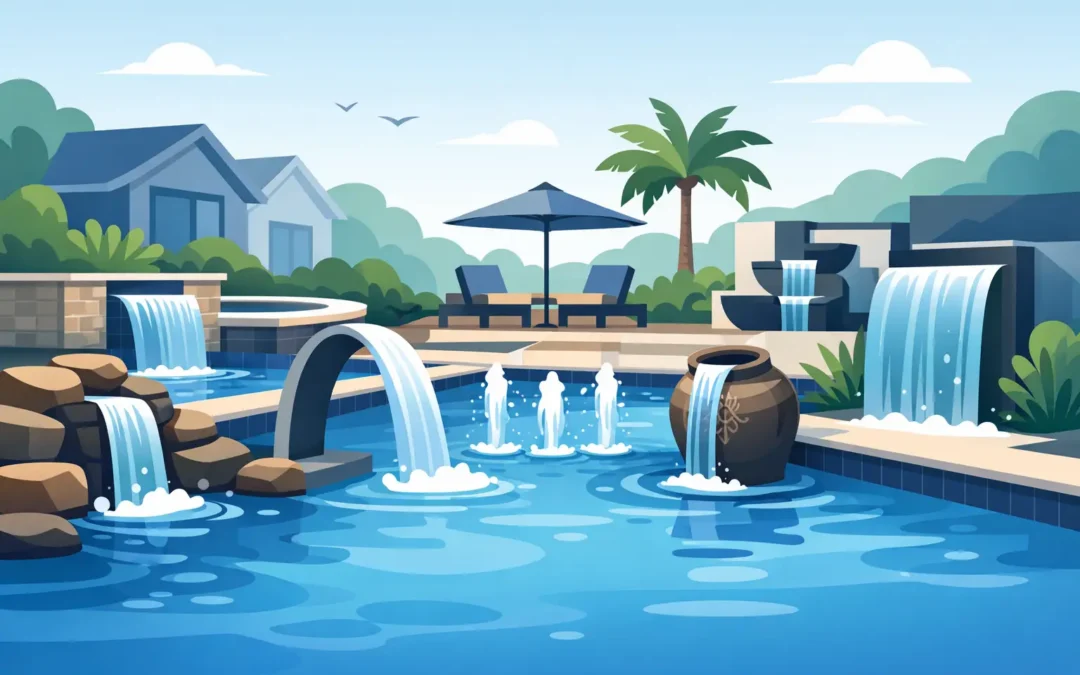 9 Best Pool Water Features for Ontario Homes
