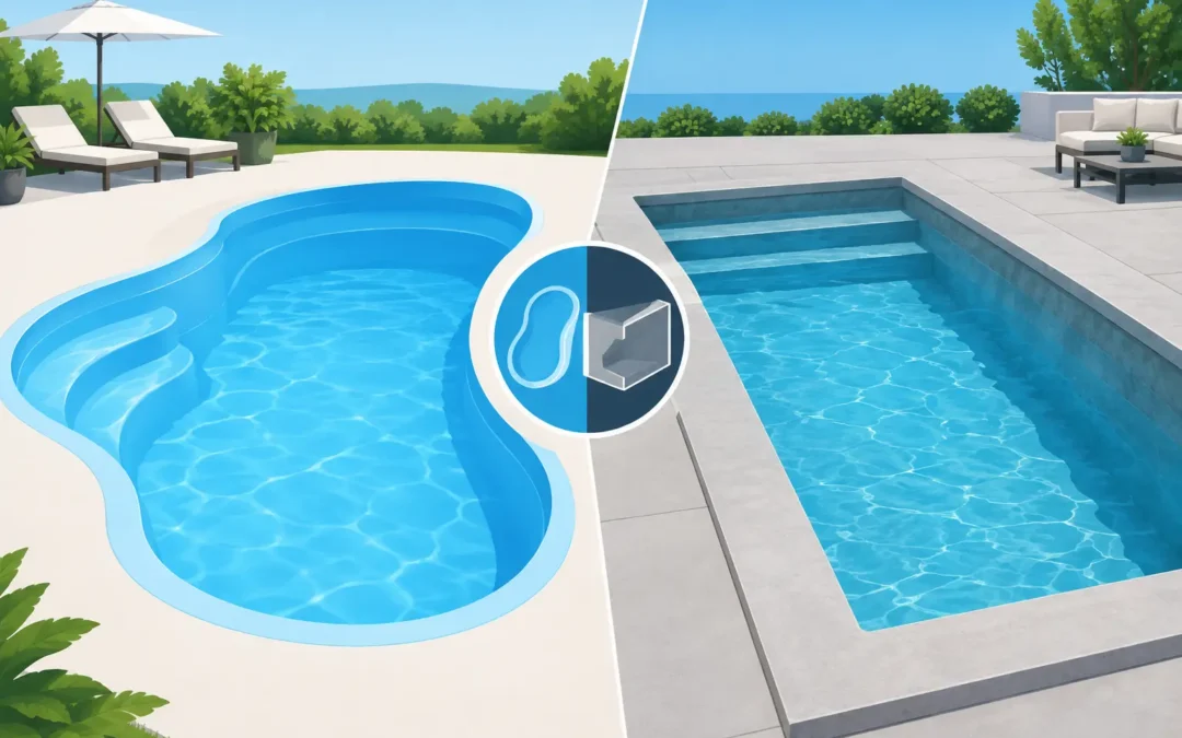 Fiberglass Versus Concrete Pools Compared